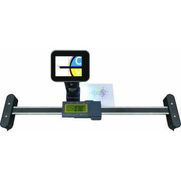 Sistema digital de medición de distancia y posición con cámara VGA y factor zoom+
