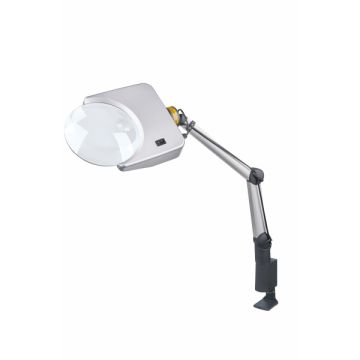 Lámpara-flexo lupa de sobremesa Tech-Line - 1,75x 203 mm - LED+