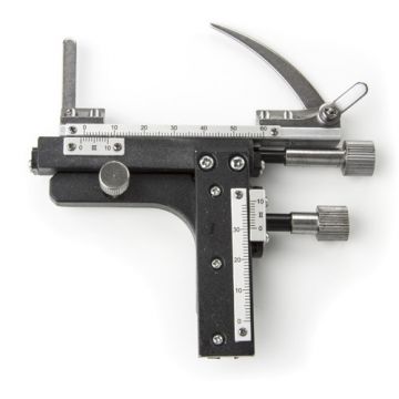 Euromex [EC.9500] - Platina mecánica acoplable de 51 x 26 mm X-Y con doble nonio y mandos de ajuste horizontal independientes para la serie EcoBlue