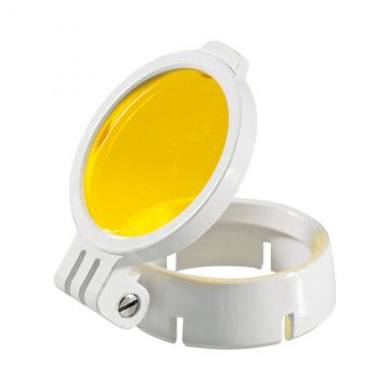 Filtro amarillo desmontable - para LED de lupa Heine