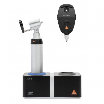 [G-148.23.420] - Set G100 3,5V - BETA 200 Oftalmoscopio + BETA4 NT Mango recargable + Cargador de mesa NT4