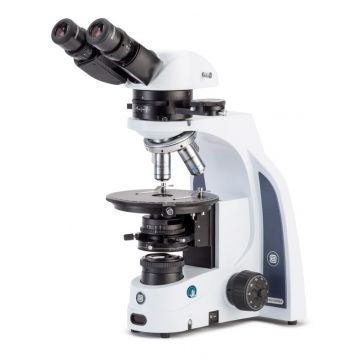 Euromex iScope [IS.1053‑PLPOLRi] - Microscopio trinocular|binocular - [Polarizador|Campo claro|Iluminación halógena reflejada] - 50x-500x