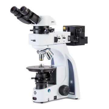 Euromex iScope [IS.1053‑PLPOLi] - Microscopio trinocular|binocular - [Polarizador|Campo claro|LED Köhler] - 50x-400x