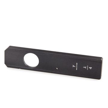 Euromex [IS.9612] - Placa de retardo λ/4 en deslizador para accesorio de polarización sin iluminación reflejada