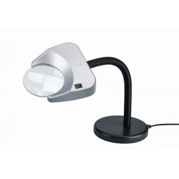 Lámpara lupa de sobremesa Tech-Line - 2x 120 mm - LED+