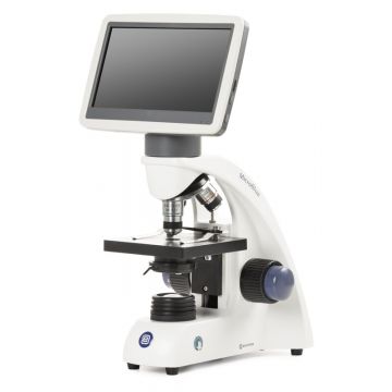 Euromex MicroBlue [MB.1001‑LCD] - Microscopio monocular - [Campo claro|Pantalla LCD de 7"|Inalámbrico|APL] - 40x-400x