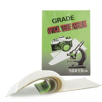 Euromex [PB.5245] - Papel de limpieza para lentes, 100 hojas por paquete