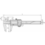 Calibre digital ABS Mitutoyo CoolantProof - IP67 0-150 mm thumbnail