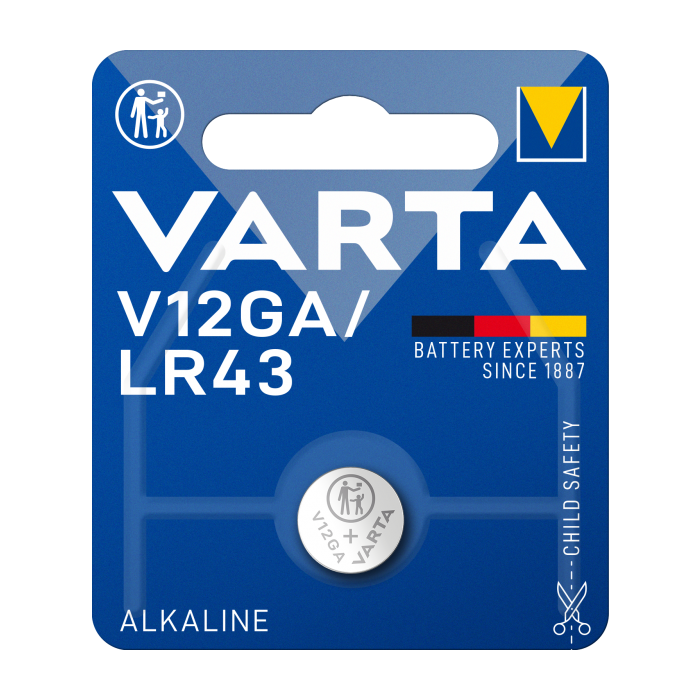 Pila de botón Varta Electronics V 12 GA alcalina 1,5 V