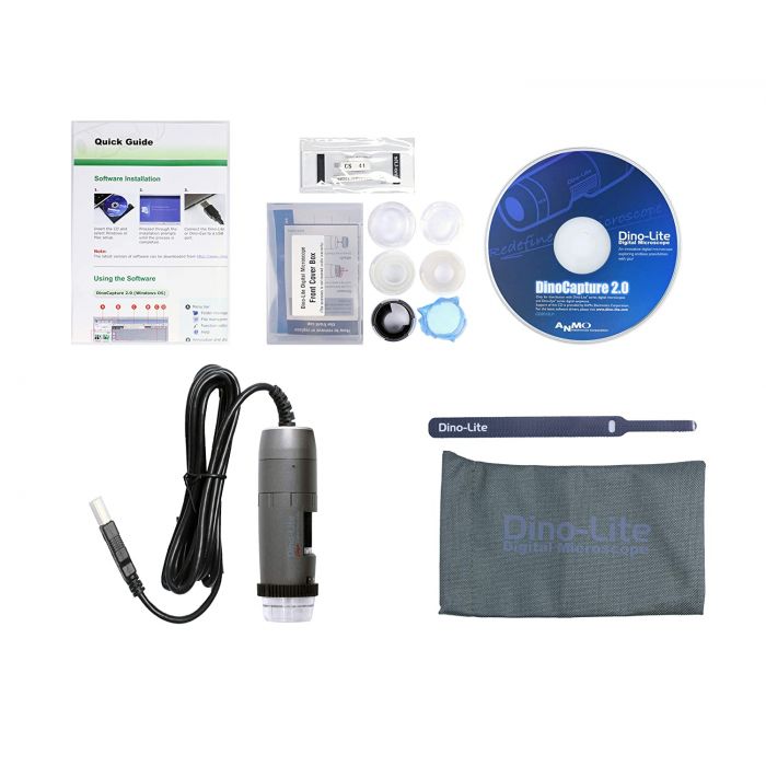 [AM4515ZTL] Dino-Lite Microscopio Digital (USB 2, 1.3MP) AMR / POL - 10-140x
