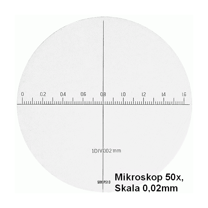 PEAK #2050 - Microscopio tipo bolígrafo - Escala+